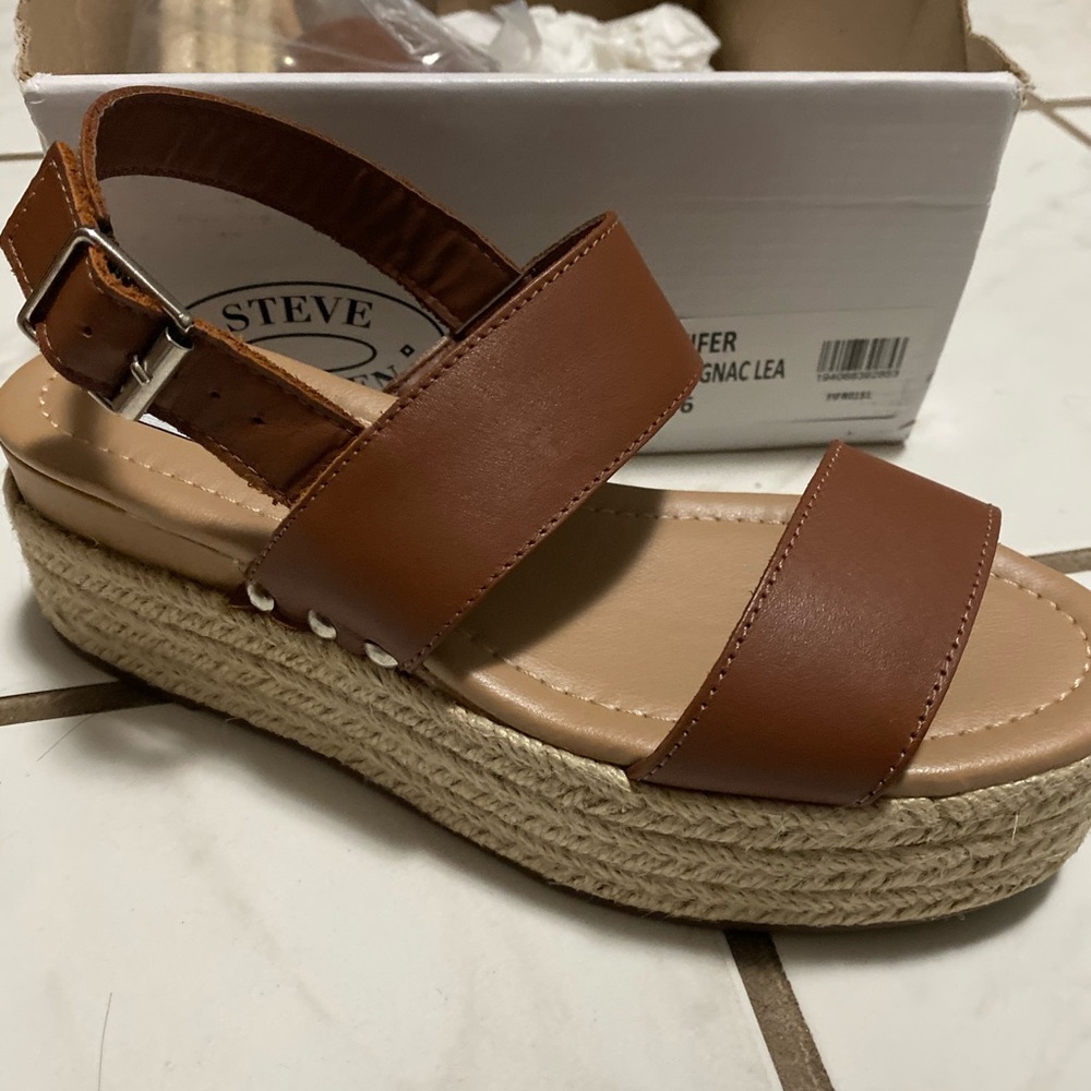 Steve Madden - Fifer Espadrille Wedge Sandal (NEW)